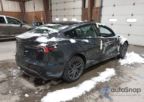 2025 Tesla Model 3 Long Range Rear-Wheel Drive from USA, damaged, VIN 5YJ3E1EA0SF030030